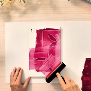 Placă de gel silicon pentru imprimare artistică