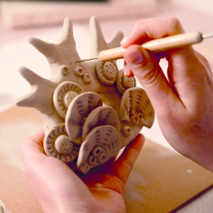 Invata sa modelezi lutul, atelier creativ Djeco