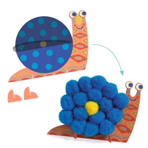 DJ09871-Atelier creativ Animale pufoase,Djeco