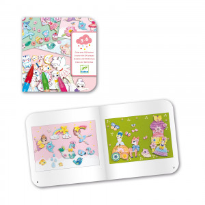 DJ08996 - Atelier creativ multifuncțional pentru fete, Djeco 