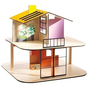 Casă de păpuși din lemn Djeco Color House