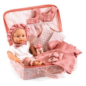 Păpușă Baby Lily de 32 cm cu accesorii pentru vacanță