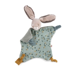 MR_678015 Comforter, jucarie bebe senzoriala Iepuras salvie, Moulin Roty