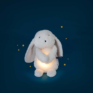 Lampa de veghe iepuras din plus, Moulin Roty