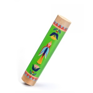 Instrument muzical tip rain stick cu sunet de ploaie pentru copii