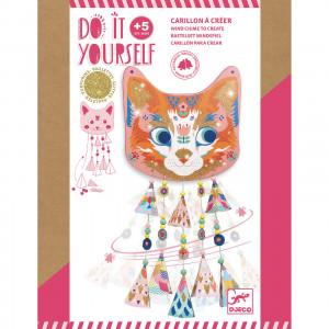 DJ07955-Kit creativ DIY Decoratie mobila pisicuta, Djeco