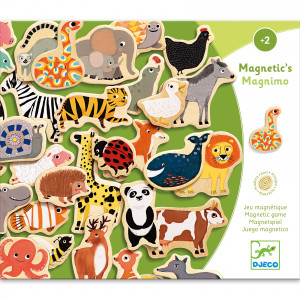 DJ03124-Joc cu magneti pentru invatat animalele, Djeco
