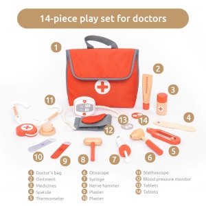 UM_1346 - Trusă medicală copii cu accesorii, Umu Toys