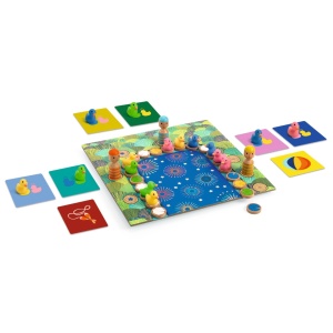 DJ08596 Joc de strategie si memorie Ducky Ducky