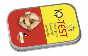 Fr_17121-Joc logic IQ din lemn bambus in cutie metalica Block, Fridolin 