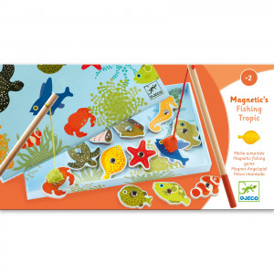 DJ01652-Joc magnetic de pescuit Pesti tropicali, Djeco