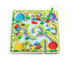 FrogyMaze - joc educativ de sortare a formelor și culorilor pentru copii mici