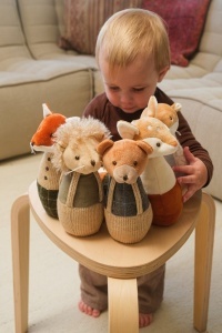 Set bowling pentru copii cu animale din pădure, Egmont Toys