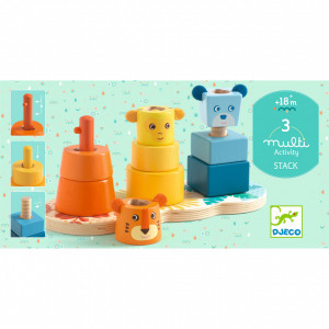 DJ06290 Jucarie lemn Multi Stack Djeco