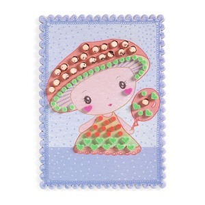 DJ06983 Set creativ Tinyly - Stella,Minico si Mushy cu mozaic decorativ.