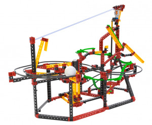 559890 Joc STEM  modele de circuite complexe de reactii in lant Fischertechnik
