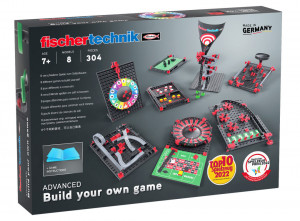 564067 Construieste si joaca 8 jocuri de societate pentru familie, Fischertechnik