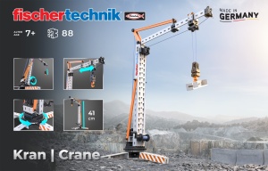 576103 Kit STEM Macara de asamblat si manevrat, Fischertechnik