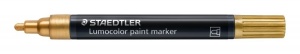 Marker auriu vopsea acrilica, Staedtler
