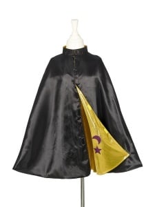 Pelerină carnaval magician liliac reversibilă copii