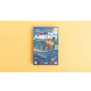 PZ600 Puzzle 100 piese Epoca dinozaurilor Londji