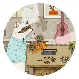 DJ07608-Puzzle  animatie aventura Cinematograf, Djeco