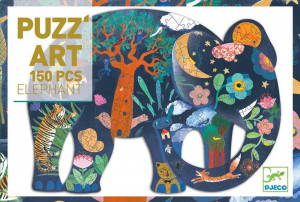 DJ07652-Puzzle 6 ani Elefant, Djeco
