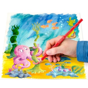12 creioane colorate acuarela Staedtler