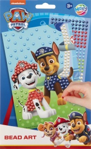 Set creativ Mozaic cu margele Paw Patrol, Patrula Catelusilor
