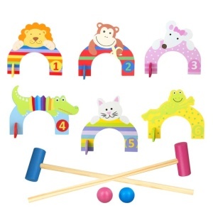 Jocul clasic de croquet, reinventat pentru cei mici!