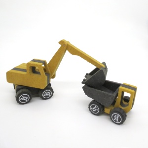Set DIY doua vehicule de santier Marco si Frederic, Croctoys