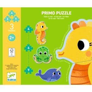 3 puzzle-uri progresive pentru +18 luni