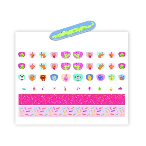 Happy Birthday – Set de Stickere pentru Unghii 
