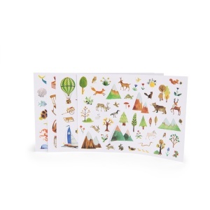 Set 154 stickere repositionabile The Explorer