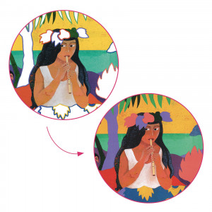 DJ09372-Joc creativ pictura Polynesia Inspired by Paul Gauguin, Djeco