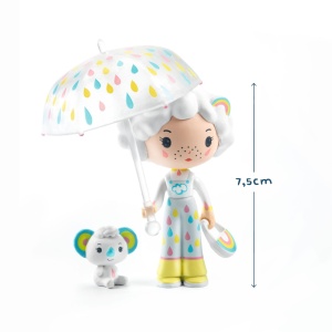 DJ06961-Personaj Tinyly Prunelle cu accesorii, Djeco