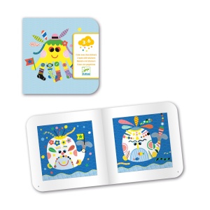 DJ08931-Activitate colaj Creaturi marine, Djeco