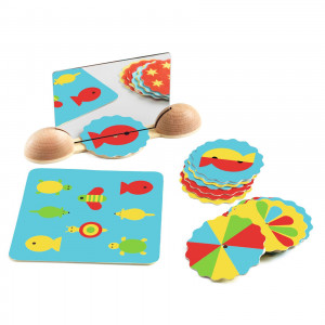 DJ06481-Set creativ cu oglinzi Ze mirror Images,  Djeco