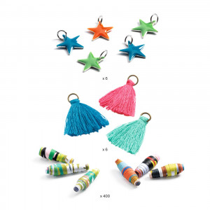 DJ07971-Set creativ DIY bratari Pop și colorat, Djeco