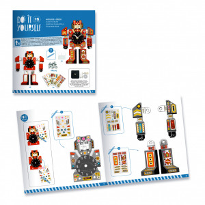 DJ07984-Joc creativ DIY Ceasul robot, Djeco
