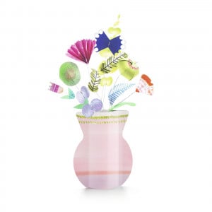 DJ07959-Set creativ DIY Buchet de flori in vaza, Djeco