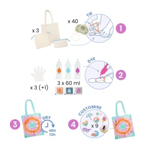 DJ07942 - Continut set lucru manual Raza de soare, Djeco