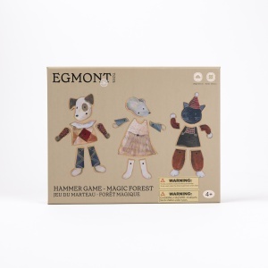 Joc de indemanare cu ciocanel si panou din pluta, Egmont Toys