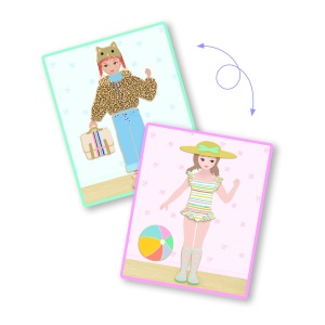Inzebox Dressing Children – joc educativ cu haine magnetice