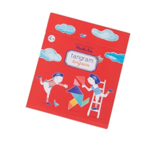 Joc magnetic educativ Tangram, Moulin Roty