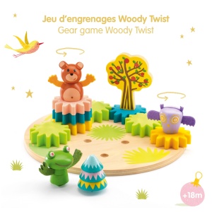 DJ06416-Joc de coordonare Woodytwist, Djeco