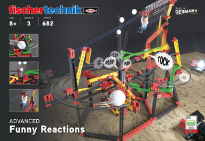 559890 Joc STEM Construieste 3 modele de circuite XL de reactii in lant Fischertechnik