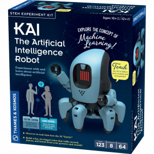 620392_Kit STEM KAI Robotul cu inteligenta artificiala, Thames & Kosmos