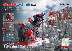 564068 Kit STEM de construit teleferic Fischertechnik