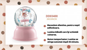 DD03400-Lampa de veghe Balerina, Djeco